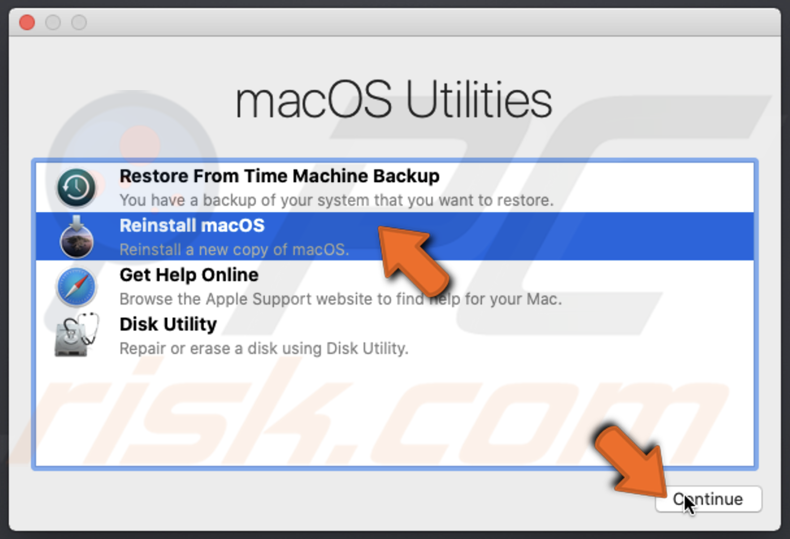 réinstaller-macos