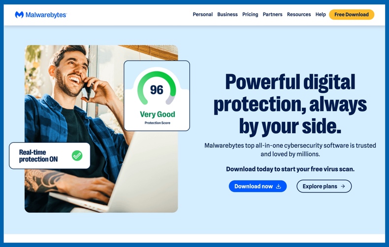Accueil Malwarebytes