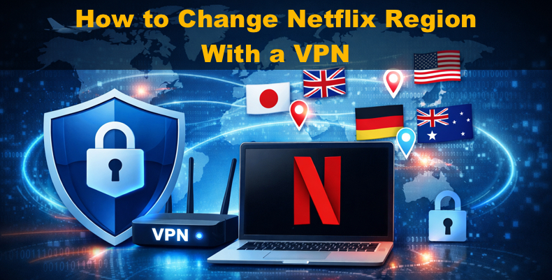 Changer votre région Netflix avec un VPN