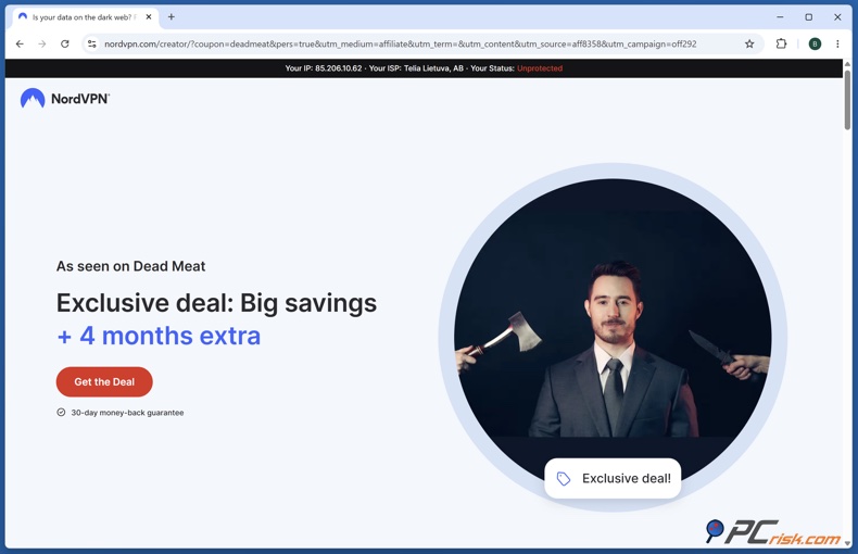 Offre NordVPN Dead Meat