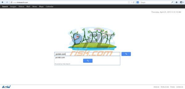 Pirate de navigateur Holasearch.com browser hijacker