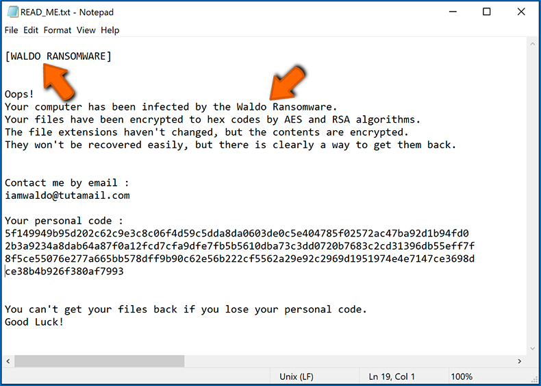 Identifier les infections de type ransomware (étape 1)
