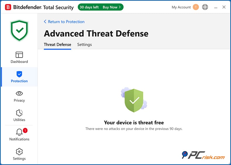 bitdefender protection avancée contre les menaces