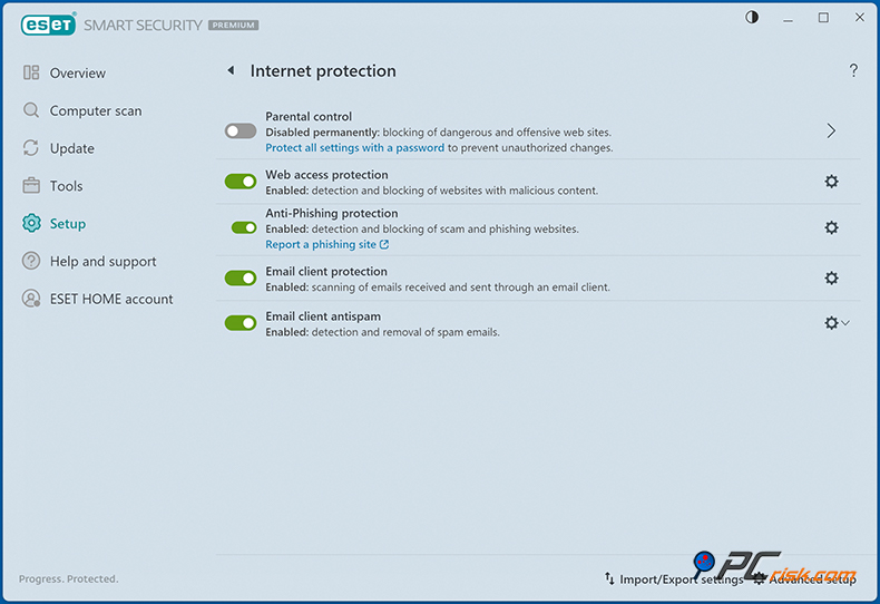 ESET Internet Protection