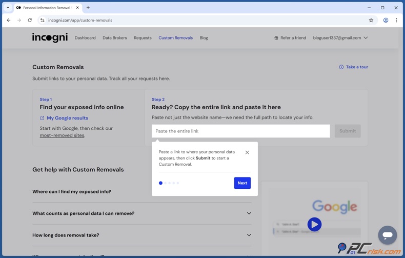 Incogni Déménagements personnalisés