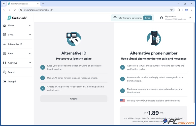 Surfshark VPN Alternatif ID