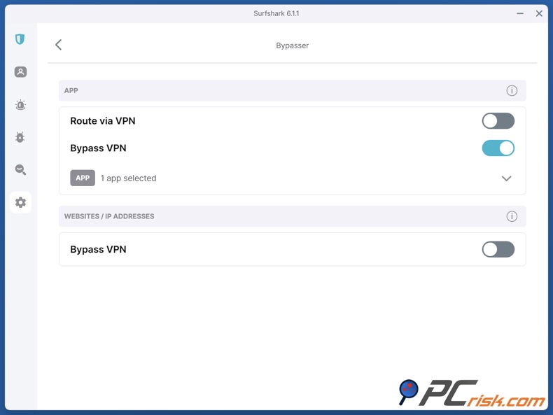 Surfshark VPN Contourneur