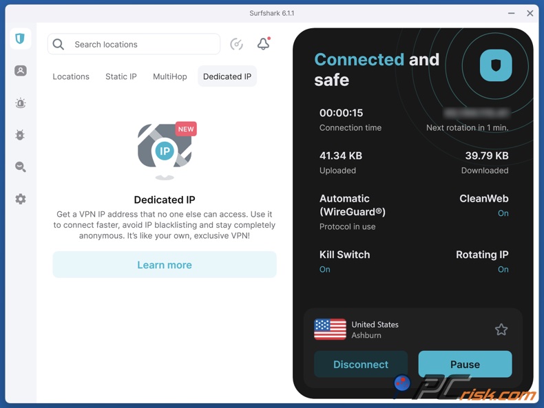 Surfshark Dédié IP
