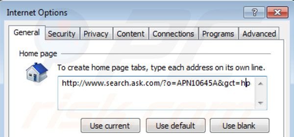 Suppression de la page d'accueil de la barre d'outils Movies dans Internet Explorer 