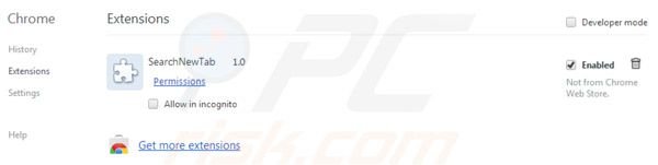 Suppression des extensions de website.searchguru.info dans Google Chrome 