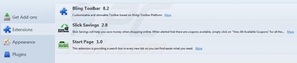 Suppression des extensions de Spigot dans Mozilla Firefox