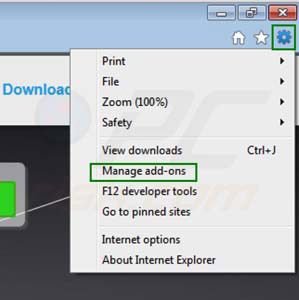 Suppression des extensions de Zoom downloader dans Internet Explorer étape 1