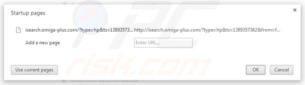 Suppression de la page d'accueil du virus de redirection inspsearch.com dans Google Chrome 