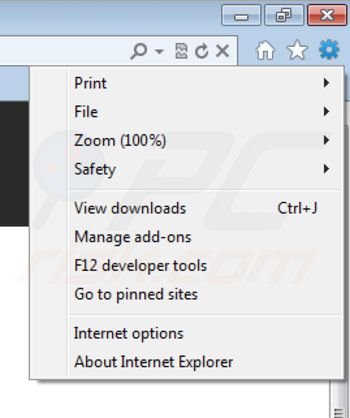Suppression de iWebar dans Internet Explorer étape 1