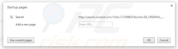 Suppression des paramètres de la page d'accueil de Search Protect par Conduit dans Google Chrom