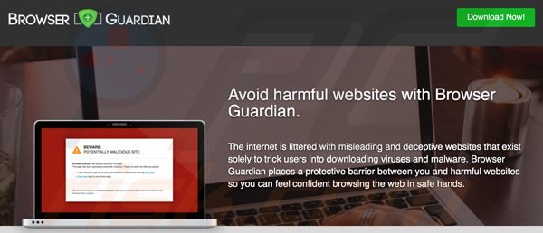Logiciel de publicité browser guardian 