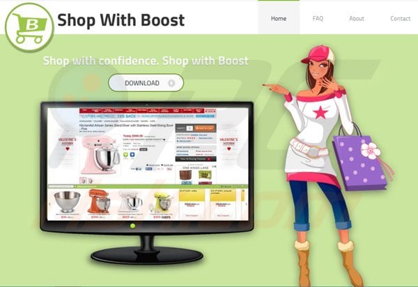 Shop with boost virus