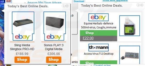 Publicités today's best online deals 