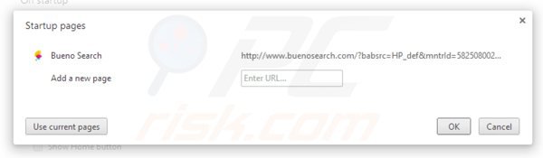 Suppression de la page d'accueil de keep my search dans Google Chrome 