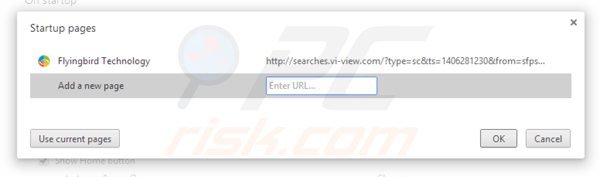 Suppression de la page d'accueil de searches.vi-view.com dans Google Chrome 