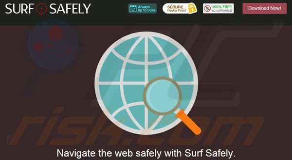 Logiciel de publicité Surf Safely