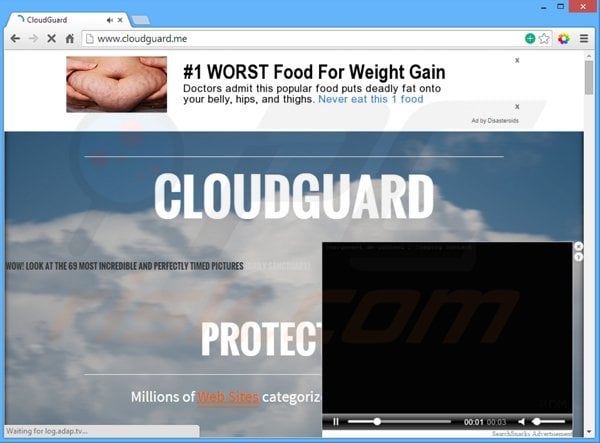 Logiciel de publicité CloudGuard 