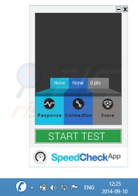 Application SpeedCheck 