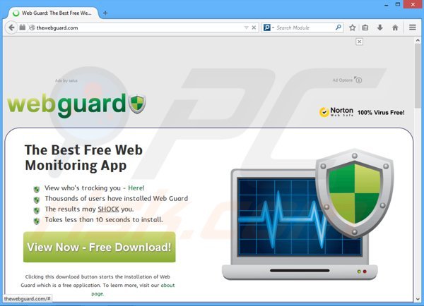 Logiciel de publicité Web Guard