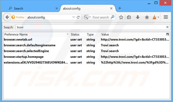 Suppression du moteur de recherche par défaut de Guard-search.com dans Mozilla Firefox 