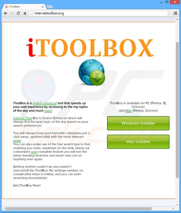 Logiciel de publicité itoolbox