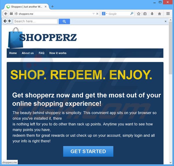 Logiciel de publicité shopperz 