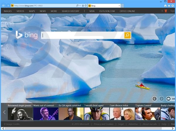 BingProtect browser hijacker