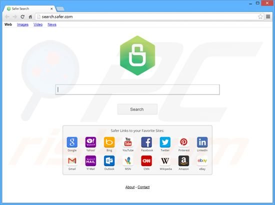 Site web Search.safer.com par Safer Browser