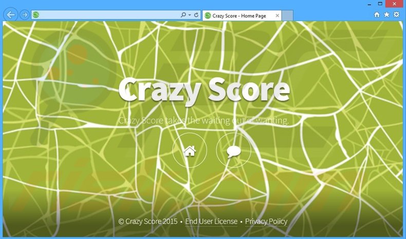 Logiciel de publicité Crazy Score 