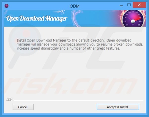 Installateur d'Open Download Manager 