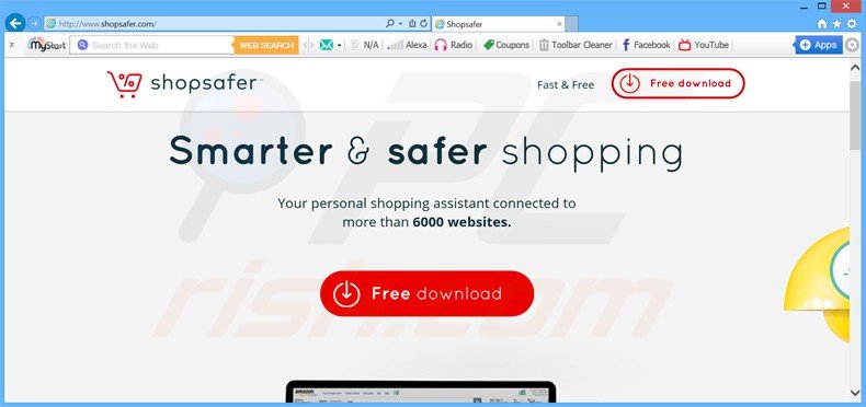 Logiciel de publicité Shopsafer 