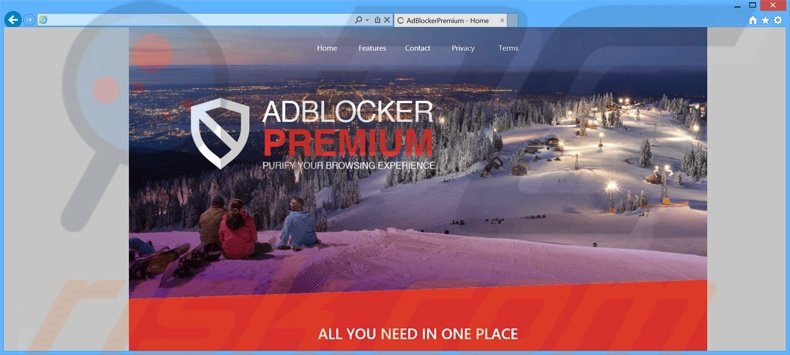 Logiciel de publicité AdBlockerPremium 