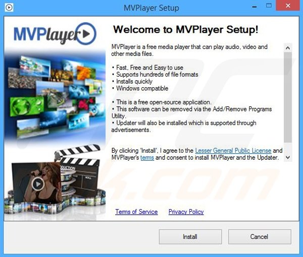 Installateur de MVPlayer