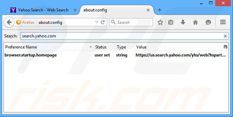 Suppression du moteur de recherche par défaut de ByteFence dans Mozilla Firefox 
