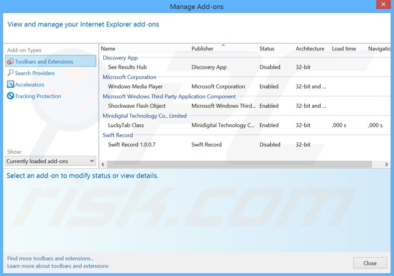 Suppression des publicités GamerForest dans Internet Explorer étape 2