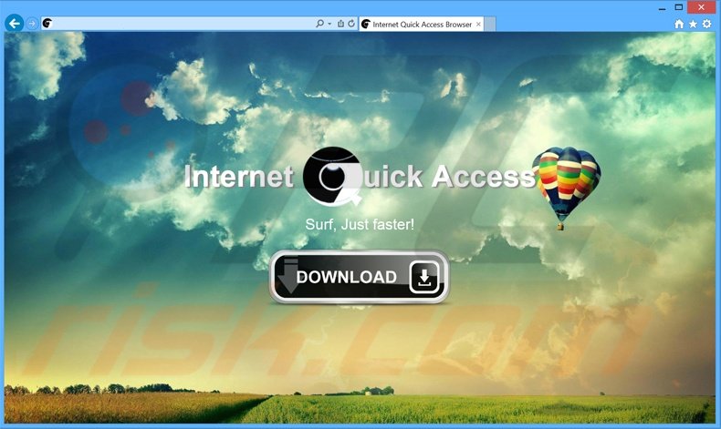 Logiciel de publicité Internet Quick Access