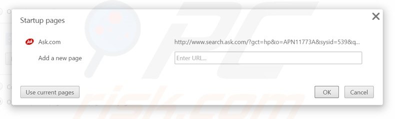Suppression de la page d'accueil de MusicBox dans Google Chrome 