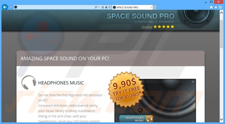 Logiciel de publicité SpaceSoundPro 