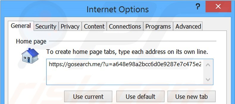Suppression de la page d'accueil de zwiiky.com dans Internet Explorer