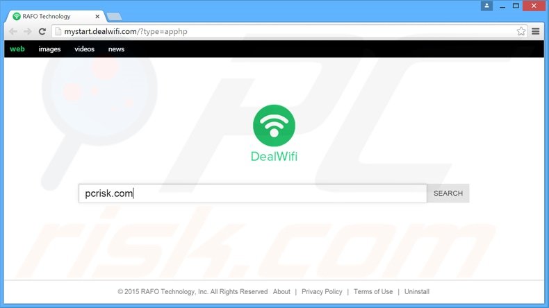 mystart.dealwifi.com browser hijacker