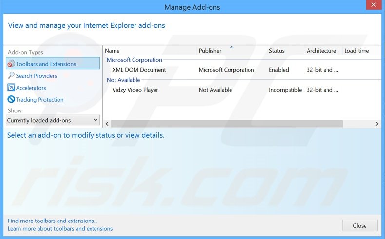 Suppression des extensions reliées à mystart.dealwifi.com dans Internet Explorer