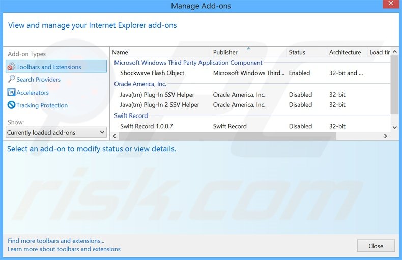 Suppression des publicités FilesFrog dans Internet Explorer étape 2