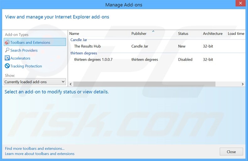 Suppression des publicités SkyeMoji dans Internet Explorer étape 2