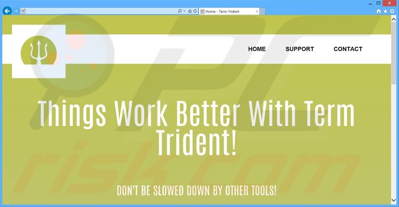 Logiciel de publicité TermTrident 