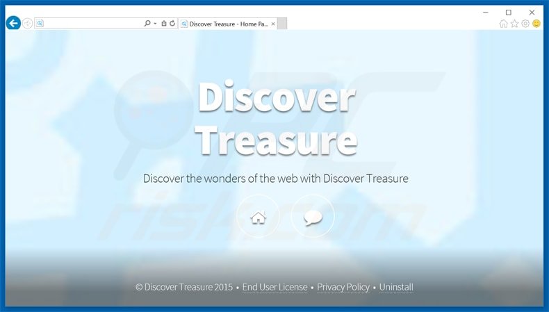 Logiciel de publicité discover treasure 